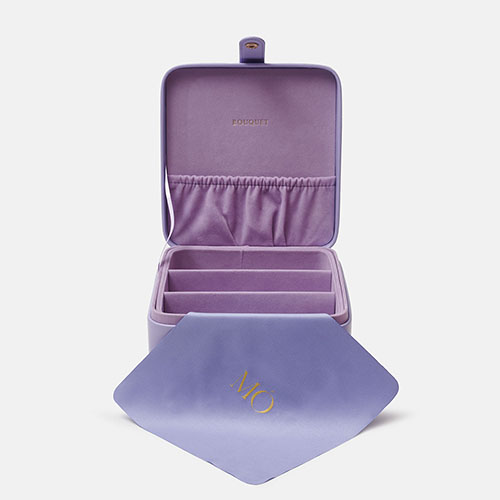 Travel case Bouquet morado, , hi-res