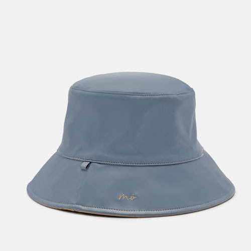 GORRO REVERSIBLE AZUL/CAMEL, , hi-res