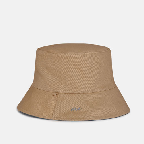 GORRO REVERSIBLE AZUL/CAMEL, , hi-res