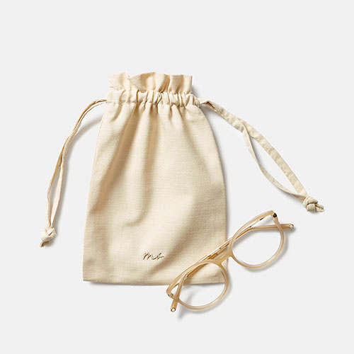 ESTUCHE SACO TELA BEIGE, , hi-res