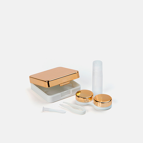 gold lenses case, , hi-res