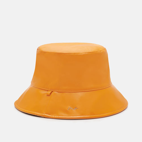 GORRO REVERSIBLE NARANJA/CAMEL, , hi-res