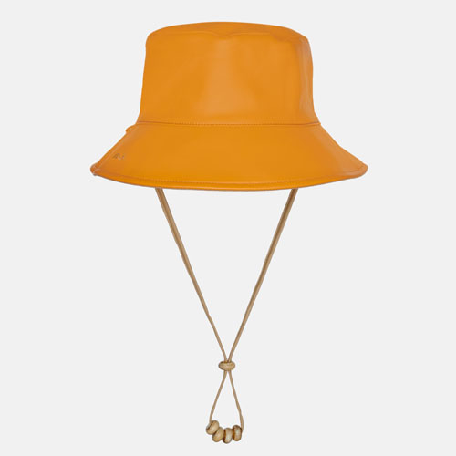 GORRO REVERSIBLE NARANJA/CAMEL, , hi-res